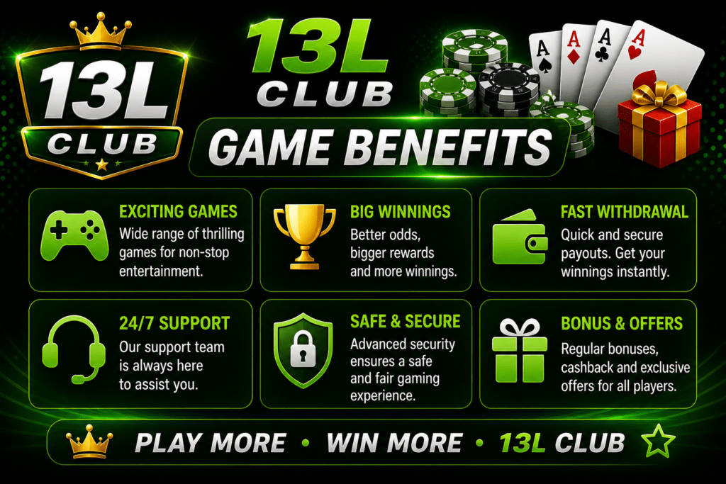 13l club benifits