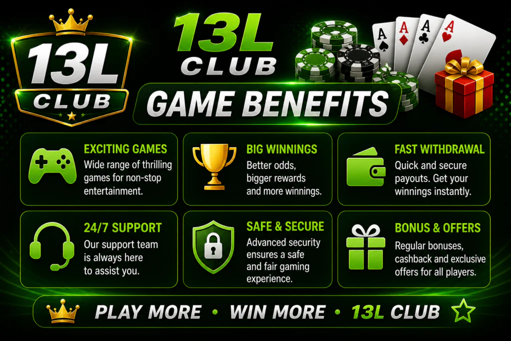 13l club benifits